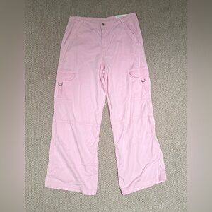 American Eagle Outfitters Light Pink Stretch Pants